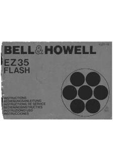 Bell and Howell 35 EZ manual. Camera Instructions.